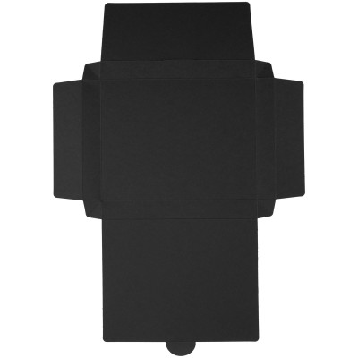 Коробка самосборная 14х21х2,5см, черная