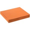 Коробка самосборная 16,5х21х2,5см, оранжевая