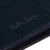 Еженедельник-портфолио 15х21см кожа, недатированный, синий