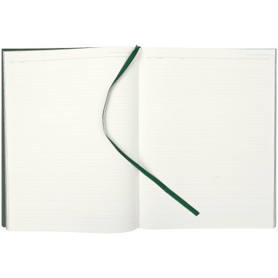 Набор ежедневник с ручкой, зеленый