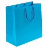 Пакет бумажный 35x35x16см, голубой