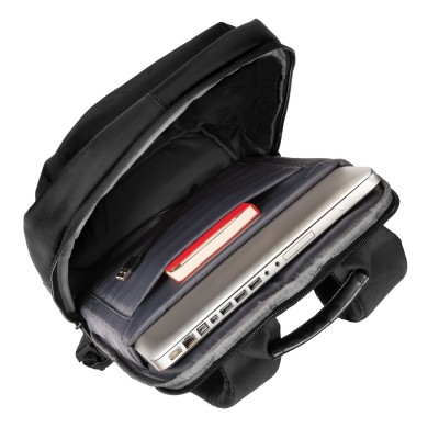 Бизнес рюкзак Portobello Taller с USB разъемом, черный