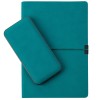 Внешний аккумулятор, In Velour, 10000 mah, бирюзовый, подарочная упаковка с блистером