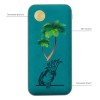 Внешний аккумулятор, In Velour, 10000 mah, бирюзовый, подарочная упаковка с блистером