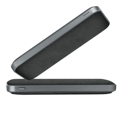 Внешний аккумулятор, In Velour, 10000 mah, серый, подарочная упаковка с блистером