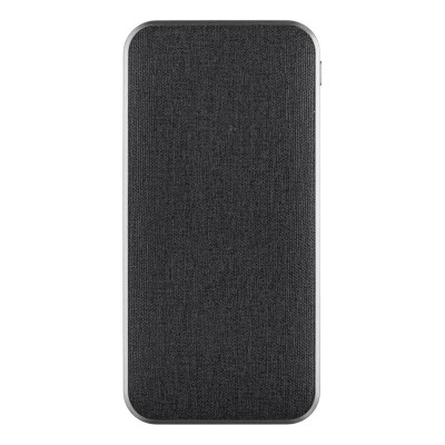 Внешний аккумулятор, Tweed PB, 10000 mah, черный, подарочная упаковка с блистером