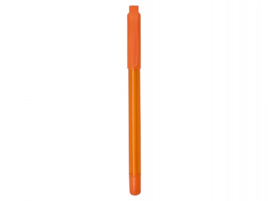 Ручка шариковая из переработанных контейнеров, оранжевая