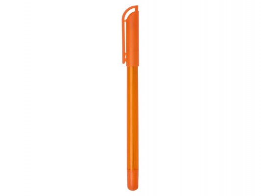 Ручка шариковая из переработанных контейнеров, оранжевая