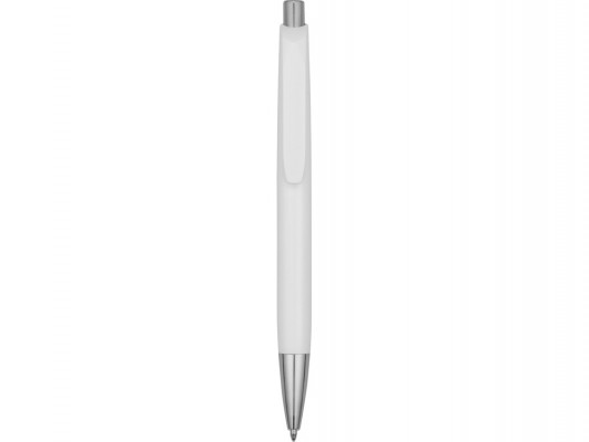 Ручка пластиковая шариковая, белая