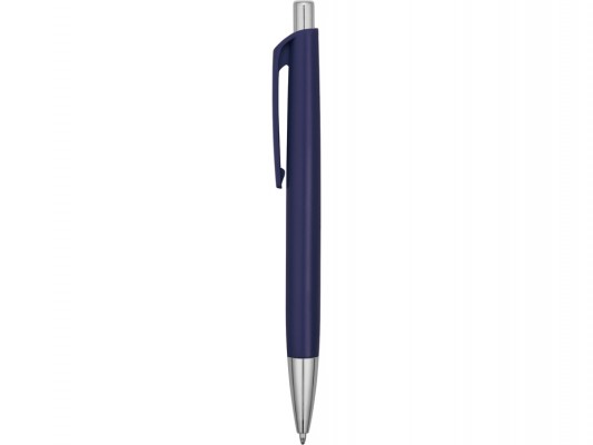 Ручка пластиковая шариковая, темно-синяя