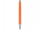 Ручка пластиковая шариковая, оранжевая