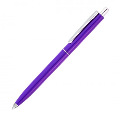 Ручка шариковая "Топ" пластик, фиолетовая