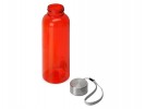 Бутылка для воды 500мл из переработанного пластика, красная
