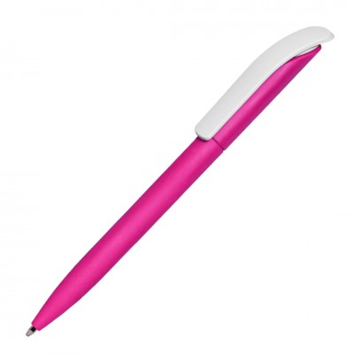 Ручка шариковая 14х1см, пластик, розовый