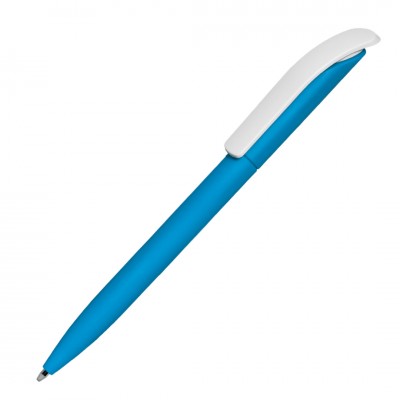 Ручка шариковая 14х1см, пластик, голубой