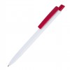 Ручка шариковая 14x1см, пластик, красный