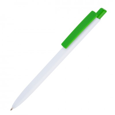 Ручка шариковая 14x1см, пластик, салатовый