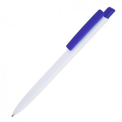 Ручка шариковая 14x1см, пластик, синий