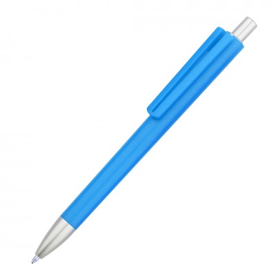 Ручка шариковая P2, пластик, голубая