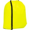 Рюкзак-мешок из светоотражающей ткани, желтый неон