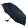 Зонт складной, полуавтомат, 100см, ручка soft-touch, темно-синий
