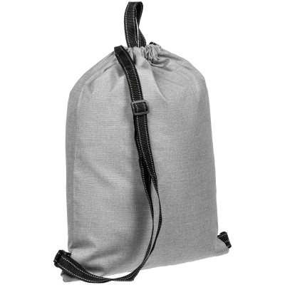 Рюкзак-мешок 33x44см, серый