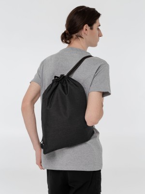 Рюкзак-мешок 33x44см, серый