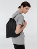 Рюкзак-мешок 33x44см, коричневый