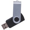 Флешка 16Гб с покрытием soft-touch, черная