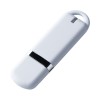 Флешка 16Гб пластик с покрытием soft-touch, белая