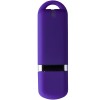 Флешка 16Гб пластик с покрытием soft-touch, фиолетовая