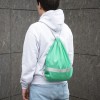 Рюкзак-мешок со светоотражающей полосой, серый