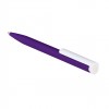 Ручка шариковая с покрытием софт-тач, фиолетовая