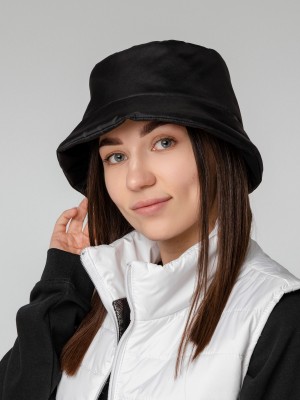 Панама утепленная, синтепон, черная