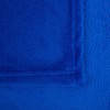 Плед 125x150см длинноворсный флис, синий