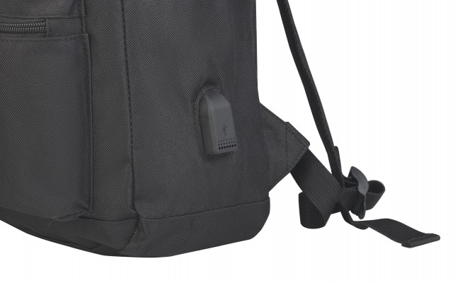 Рюкзак 29х40х20см с RFID-защитой, черный