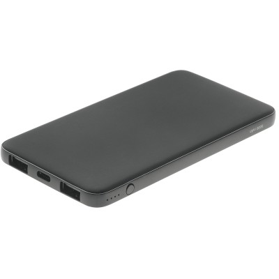 Внешний аккумулятор 5000mAh софт тач, черный