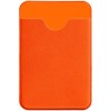 Чехол для карты на телефон 6,3х9,5см, оранжевый