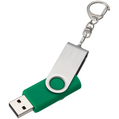 Набор: флешка 8Гб и ручка шариковая, зеленый