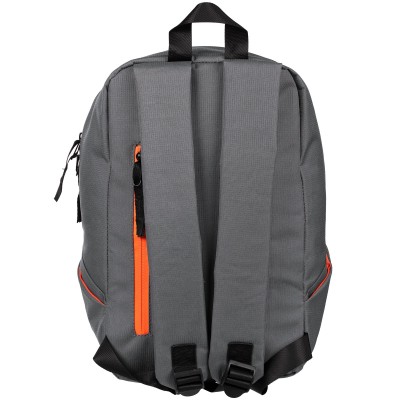 Рюкзак с пропиткой пвх 33x22x12см, серый