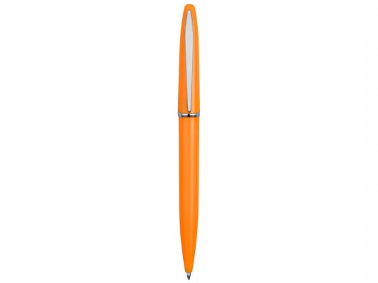 Ручка шариковая, поворотная, оранжевая