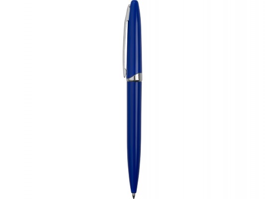 Ручка шариковая, поворотная, синяя
