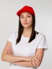 Бейсболка 260г/м² хлопок твил, красная