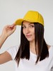 Бейсболка 260г/м² хлопок твил, желтая (лимонная)