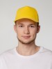 Бейсболка 260г/м² хлопок твил, желтая (лимонная)