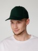 Бейсболка 260г/м² хлопок твил, темно-зеленая
