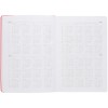 Ежедневник 15x21см с шильдом, красный