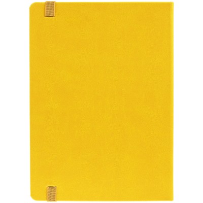 Ежедневник 15x21см с шильдом, желтый