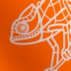 Кружка 340 мл c покрытием софт-тач, оранжевая