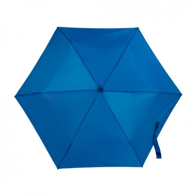 Зонт складной 88см, механический, синий